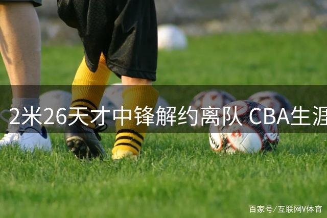 2米26天才中锋解约离队 CBA生涯暂告段落